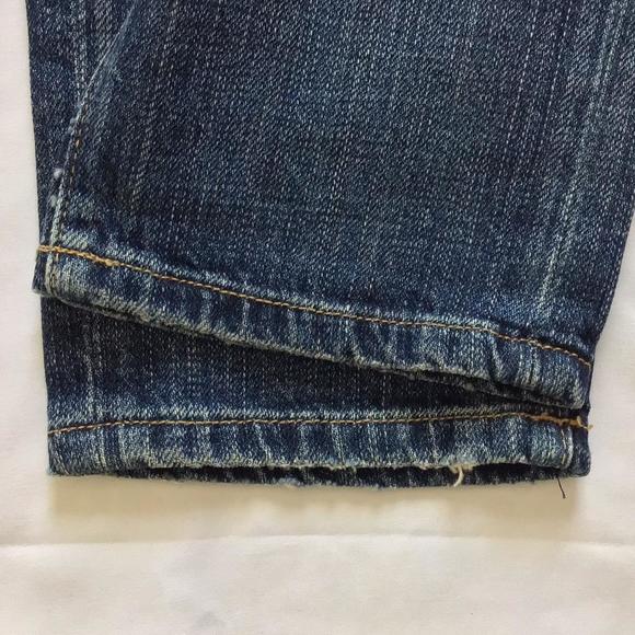 🔴𝗕𝗢𝗚𝗢🔴Current/Elliot The Fling Loved Blue Jeans Distressed - Picture 9 of 16